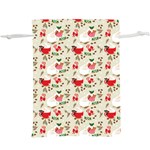 Coffee And Cupcake  Lightweight Drawstring Pouch (XL) Back
