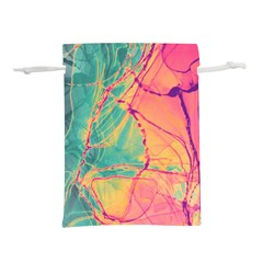 Alcohol Ink Lightweight Drawstring Pouch (s) by Dazzleway