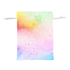 Rainbow Splashes Lightweight Drawstring Pouch (s) by goljakoff