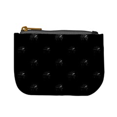 Arfican Head Sculpture Motif Print Pattern Mini Coin Purse by dflcprintsclothing