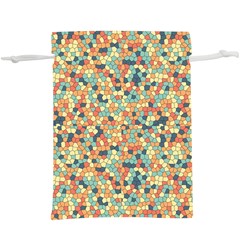 Mosaic Print 2  Lightweight Drawstring Pouch (xl) by designsbymallika