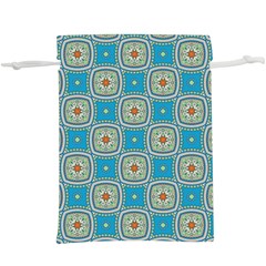 Traditional Indian Pattern  Lightweight Drawstring Pouch (xl) by designsbymallika