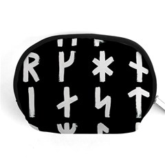 Younger Futhark Rune Set Collected Inverted Accessory Pouch (medium) by WetdryvacsLair