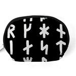 Younger Futhark Rune Set Collected Inverted Accessory Pouch (Medium) Back