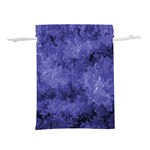 Lilac abstract Lightweight Drawstring Pouch (S) Back