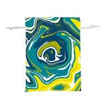 Vector Vivid Marble Pattern 14 Lightweight Drawstring Pouch (S) Back