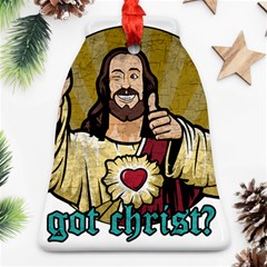 Buddy Christ Bell Ornament (two Sides) by Valentinaart