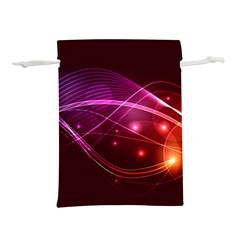 Colorful Arcs In Neon Light, Graphic Art Lightweight Drawstring Pouch (s) by picsaspassion
