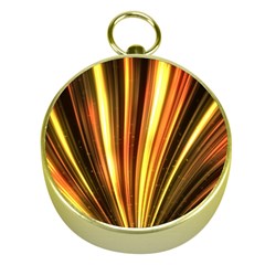 Energy Flash Futuristic Glitter Gold Compasses by Dutashop