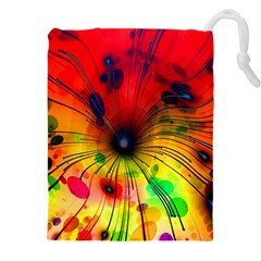 Illustrations Structure Lines Drawstring Pouch (5xl) by Dutashop