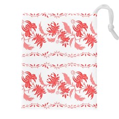 Folk Ornament Drawstring Pouch (5xl) by Eskimos