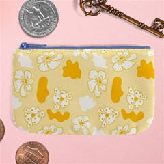 Abstract Daisy Large Coin Purse by Eskimos