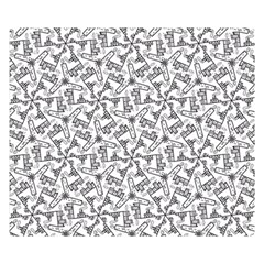 City Double Sided Flano Blanket (small)  by SychEva