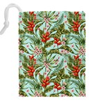 Spring flora Drawstring Pouch (4XL) Back