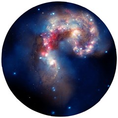 Galaxy Wooden Puzzle Round by ExtraAwesomeSauce