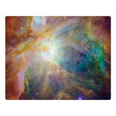Colorful Galaxy Double Sided Flano Blanket (large)  by ExtraAwesomeSauce