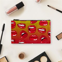 Hot Lips Cosmetic Bag (small) by ExtraAwesomeSauce