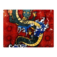 Dragon Double Sided Flano Blanket (mini)  by ExtraAwesomeSauce