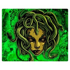 Medusa Double Sided Flano Blanket (medium)  by ExtraAwesomeSauce