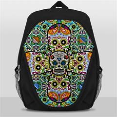Sugar Skulls Pattern Backpack Bag by ExtraAwesomeSauce