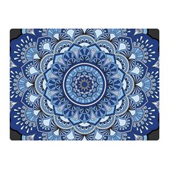 Mandela Flower Double Sided Flano Blanket (mini)  by ExtraAwesomeSauce