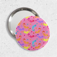 Watercolor Cats Pattern 2 25  Handbag Mirrors by ExtraAwesomeSauce