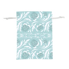 Blue Ornament Lightweight Drawstring Pouch (s) by Eskimos