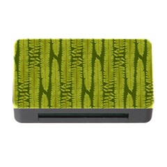 Fern Texture Nature Leaves Memory Card Reader With Cf by Dutashop