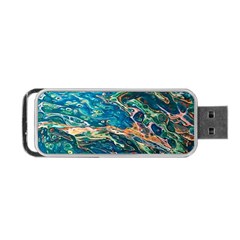Oceanic Mircoscope  Portable Usb Flash (two Sides) by BrenZenCreations