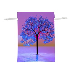 Tree Sunset Lightweight Drawstring Pouch (l) by icarusismartdesigns