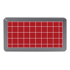 Red Buffalo Plaid Memory Card Reader (mini) by goljakoff