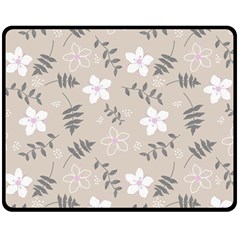 Flower  Fleece Blanket (medium)  by SychEva