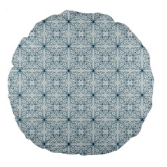 Tulip  Flower  Large 18  Premium Flano Round Cushions by SychEva