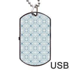 Tulip Flower Garden  Dog Tag Usb Flash (one Side) by SychEva