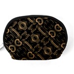 Modern Intricate Print Pattern Accessory Pouch (Medium) Back