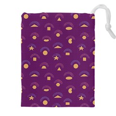 Geometric Figures Drawstring Pouch (5xl) by SychEva