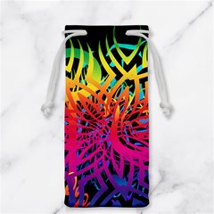 Abstract Jungle Jewelry Bag by icarusismartdesigns