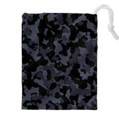 Camouflage Violet Drawstring Pouch (5xl) by kcreatif