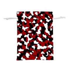 Camouflage Rouge Lightweight Drawstring Pouch (m) by kcreatif