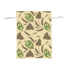 Folk Floral Pattern  Flowers Print  Lightweight Drawstring Pouch (s) by Eskimos