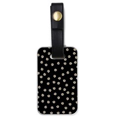 Pattern Marguerites Luggage Tag (one Side) by kcreatif