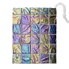 Tiles Cbdoilprincess 9bce4aa2-e68c-4f2b-9a83-c8e38fcd4516 Drawstring Pouch (4xl) by CBDOilPrincess1