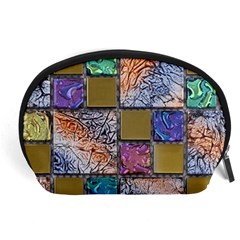 Tiles Cbdoilprincess 4c3ec21c-5cb9-4df3-975d-d1bfcef57dda Accessory Pouch (large) by CBDOilPrincess1