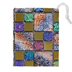 Tiles Cbdoilprincess 4c3ec21c-5cb9-4df3-975d-d1bfcef57dda Drawstring Pouch (4xl) by CBDOilPrincess1