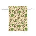Folk floral pattern. Abstract flowers print. seamless pattern Lightweight Drawstring Pouch (L) Front