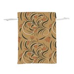 Folk floral pattern. Abstract flowers print. seamless pattern Lightweight Drawstring Pouch (S) Back