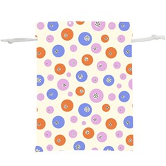 Multicolored Circles  Lightweight Drawstring Pouch (xl) by SychEva