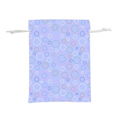 Circle Lightweight Drawstring Pouch (l) by SychEva