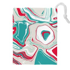 Vector Vivid Marble Pattern 4 Drawstring Pouch (5xl) by goljakoff