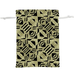 Linear Geometric Print Pattern Mosaic 2  Lightweight Drawstring Pouch (xl) by dflcprintsclothing